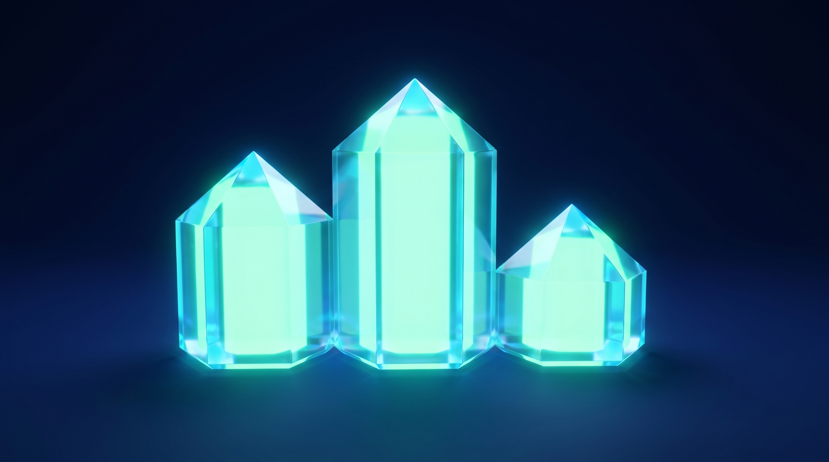 A glowing map of different crypto Discord communities connected by light