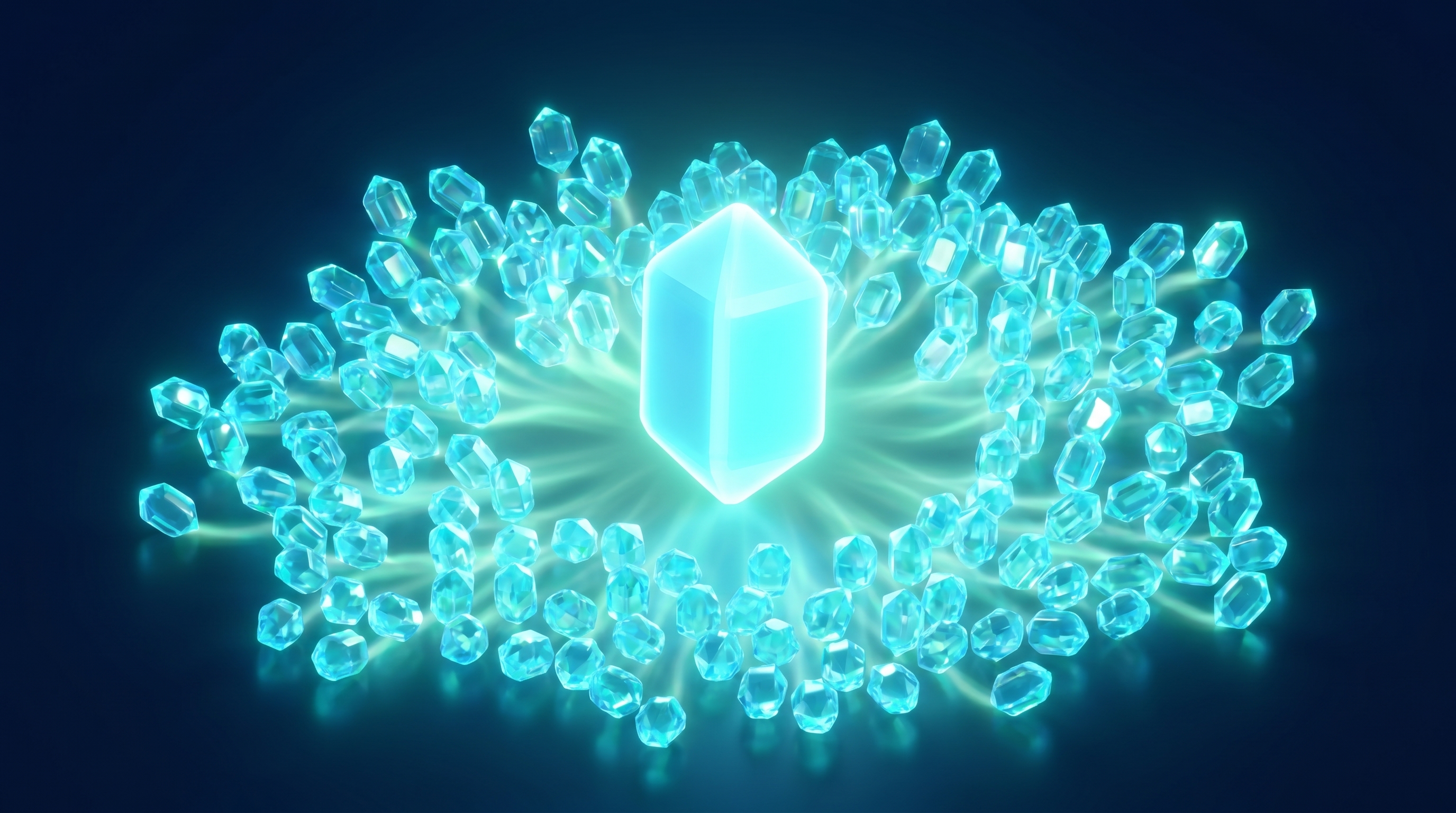 A magnifying glass over a glowing logbook of crypto calls, checking the record