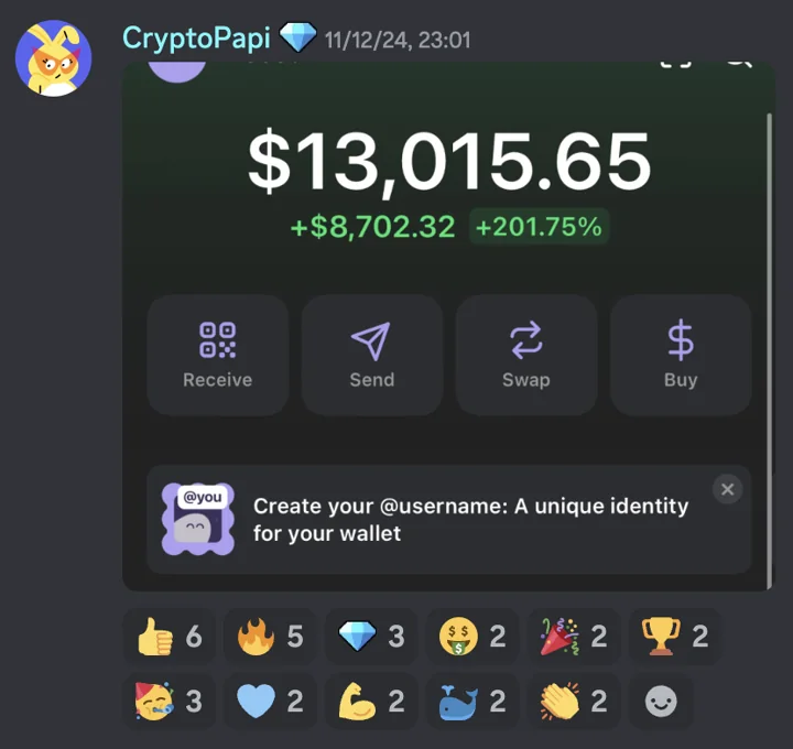 Gem Hunters member win screenshot