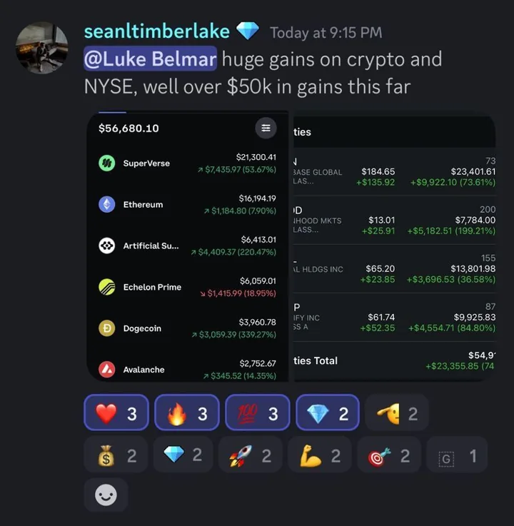 Gem Hunters member win screenshot