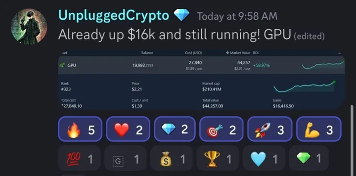 Gem Hunters member win screenshot